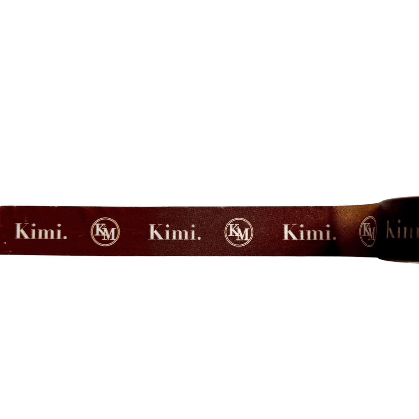 Kimi. logo masking tape-brown