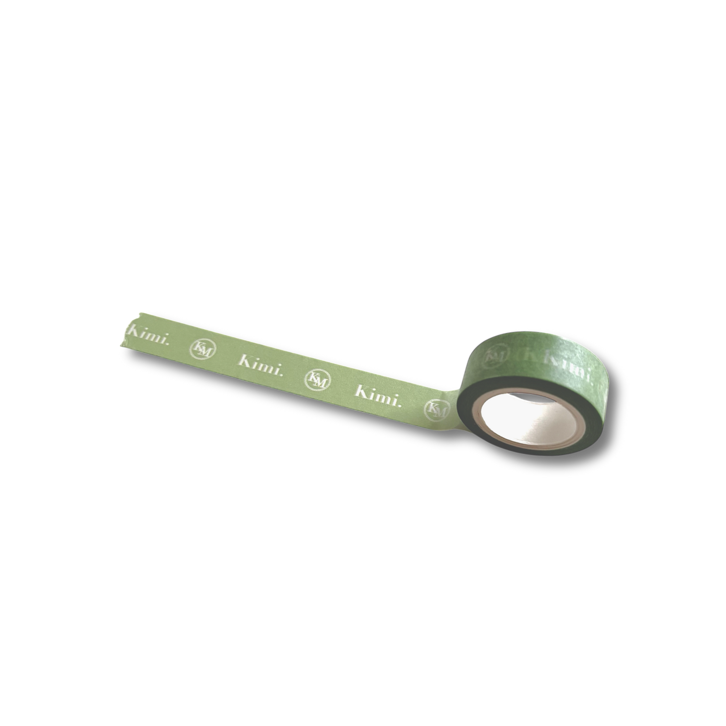 Kimi. logo masking tape-pistachio