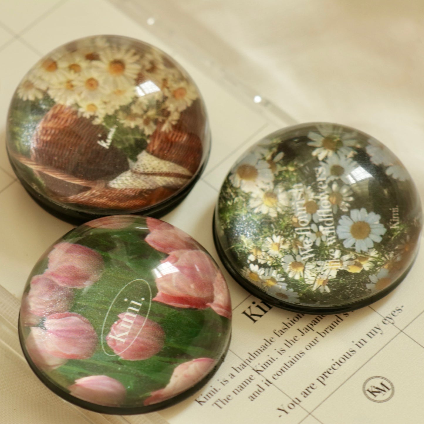 Glass Griptok – Tulip Bloom
