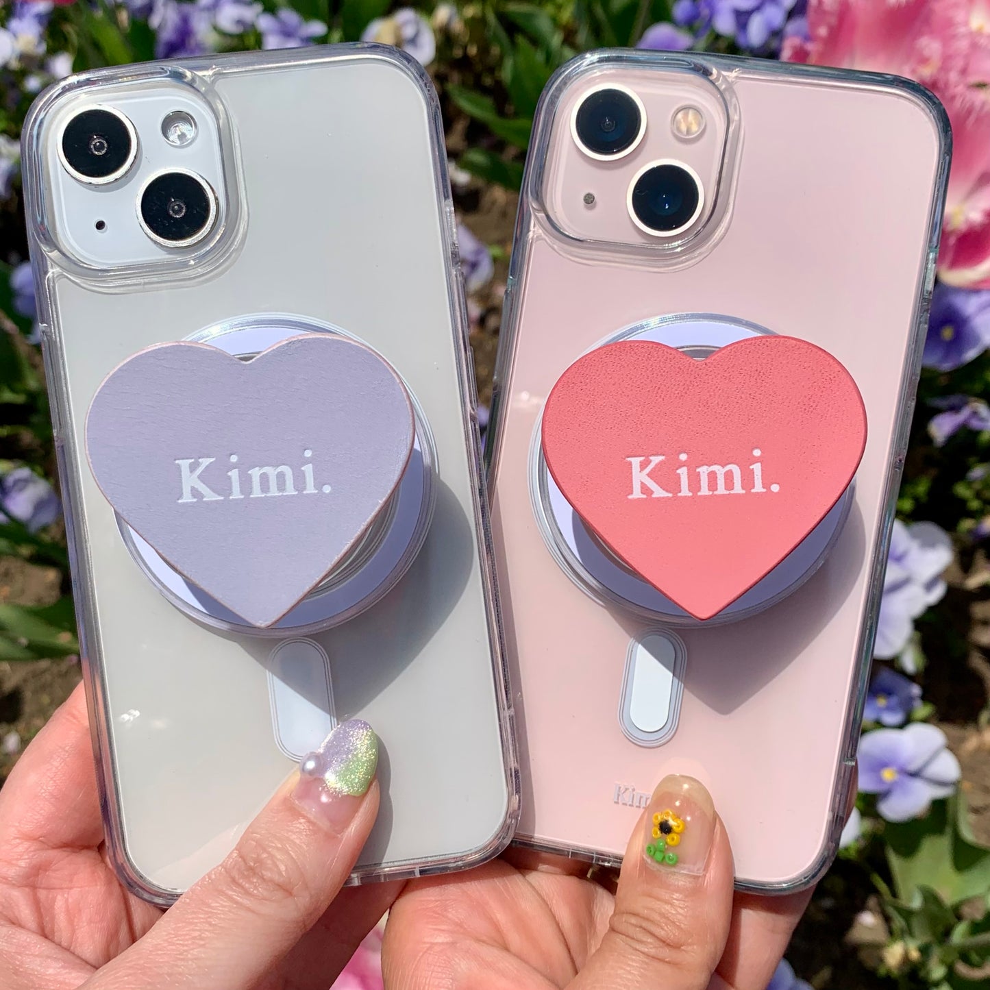 Pastel Heart Griptok/lavender