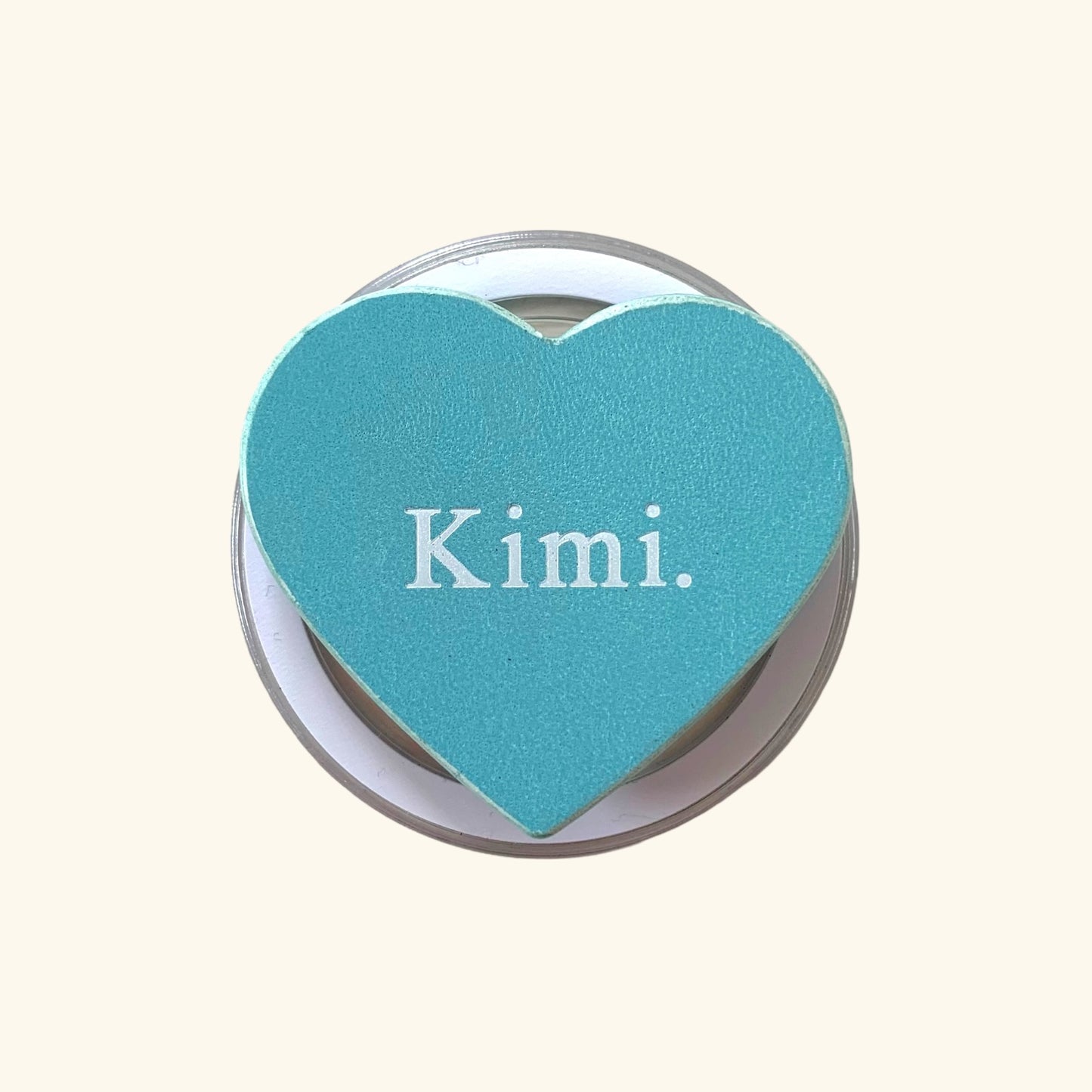 Pastel Heart Griptok/light blue