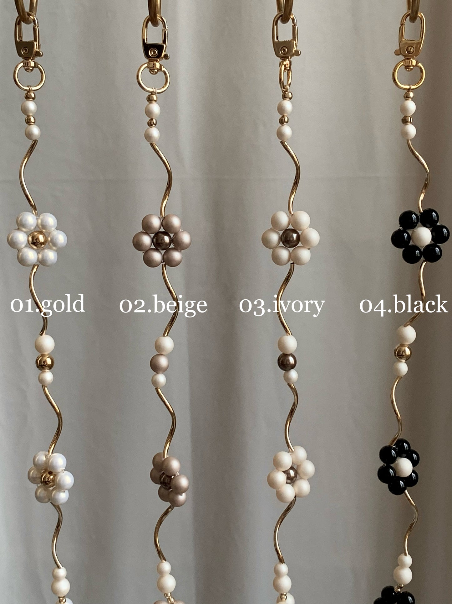 2way Flower Shoulder Strap