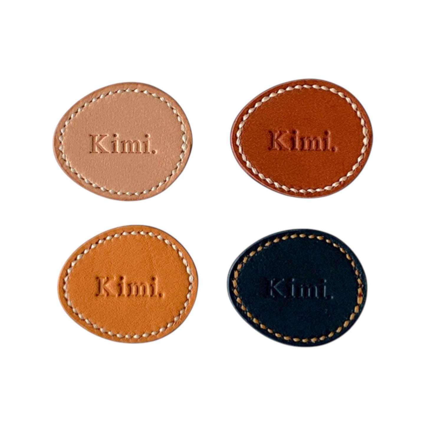 Leather Griptok-egg/navy