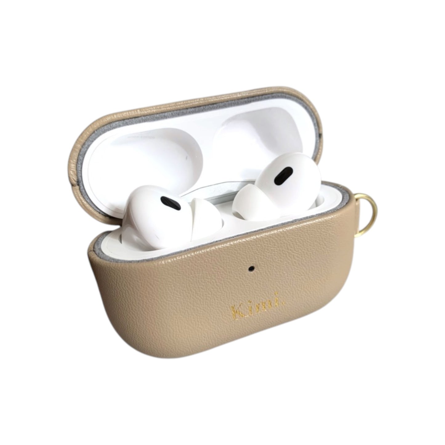 Leather AirPods Case - Etoupe