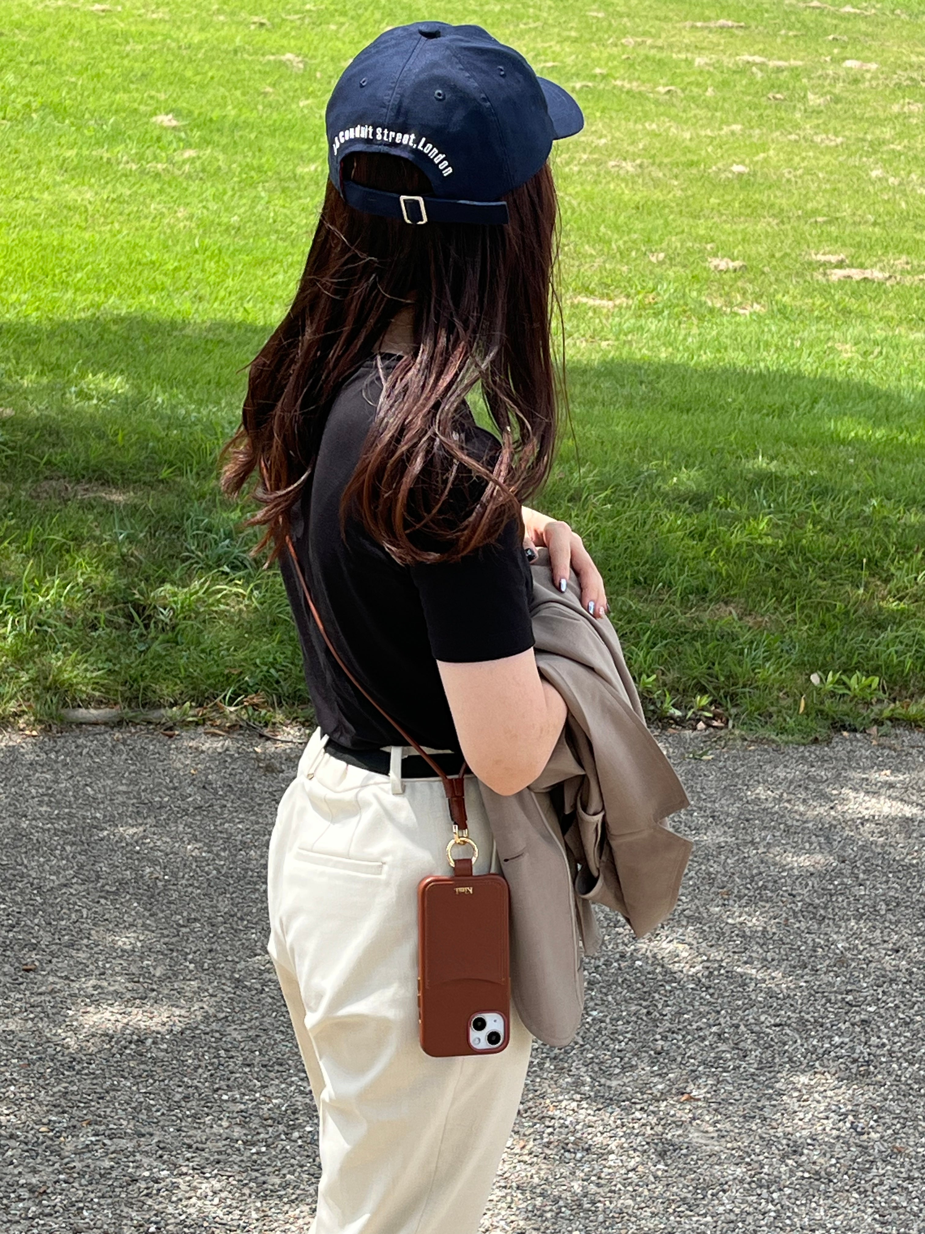 Leather Phone Case-Brown(ケース単品)