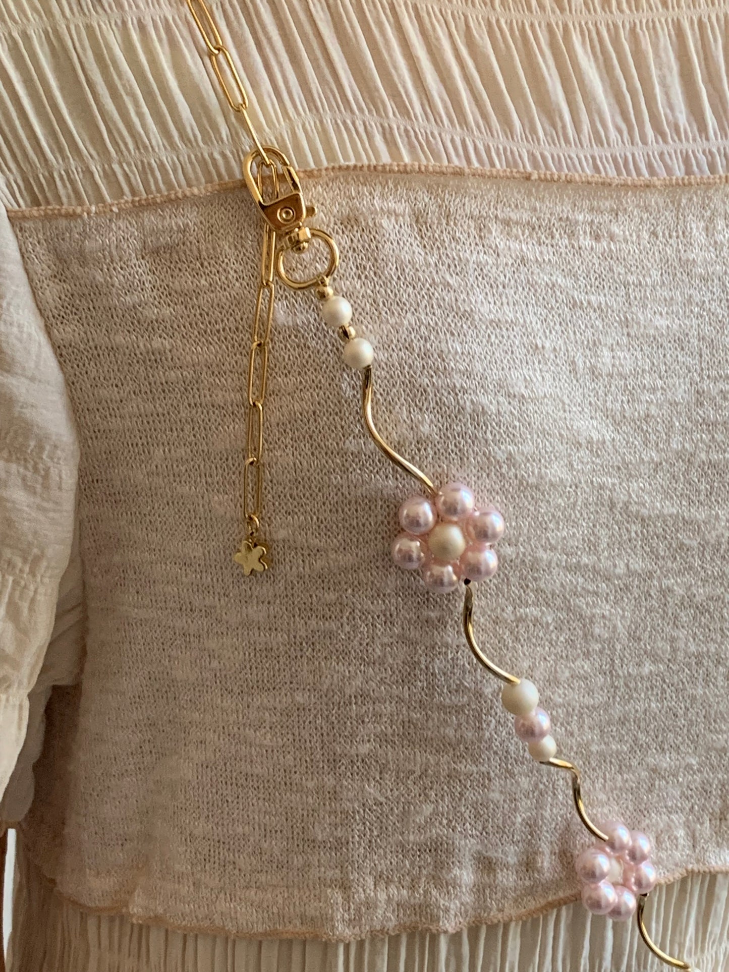 2way Flower Shoulder Strap