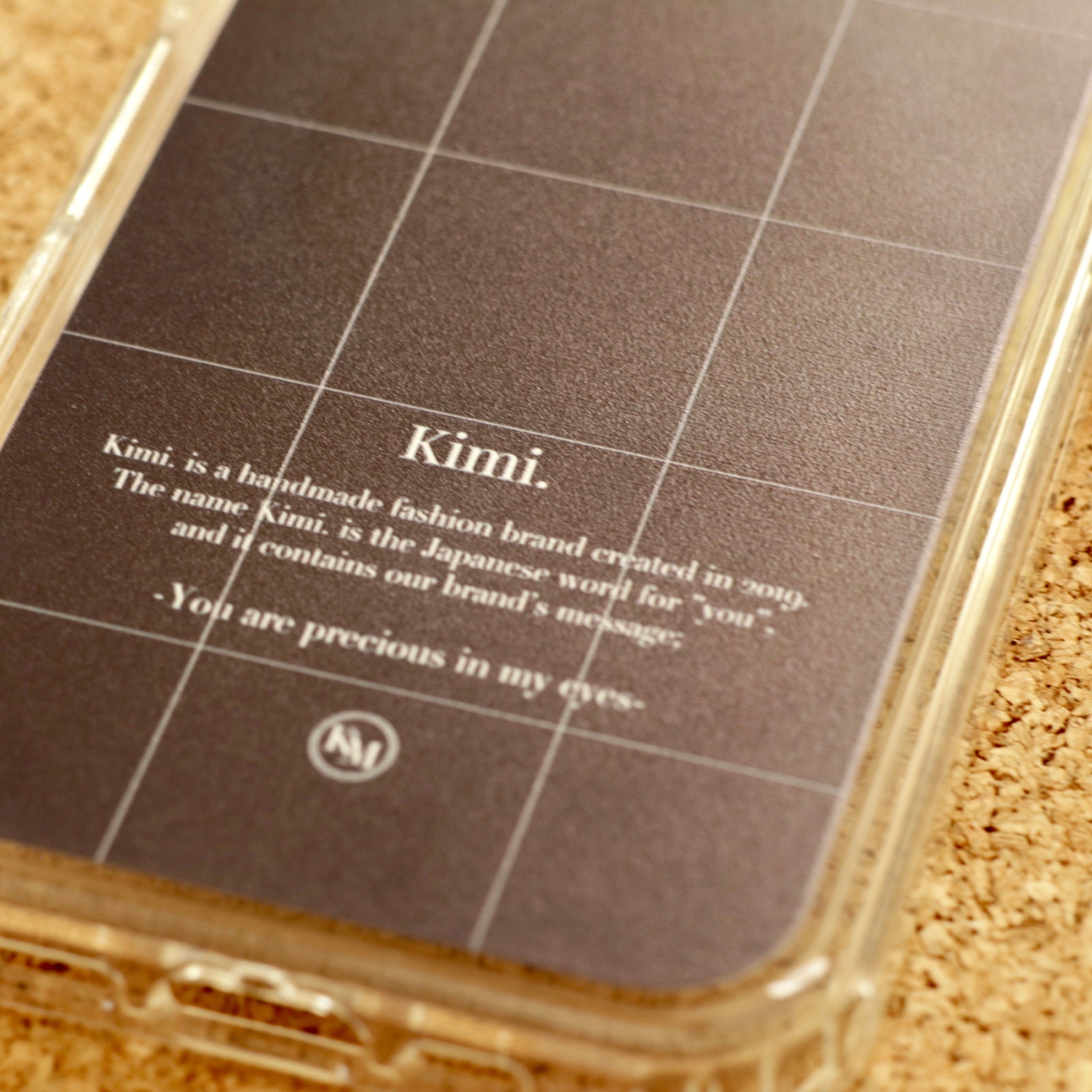 Logo Grid MagSafe Case-Navy