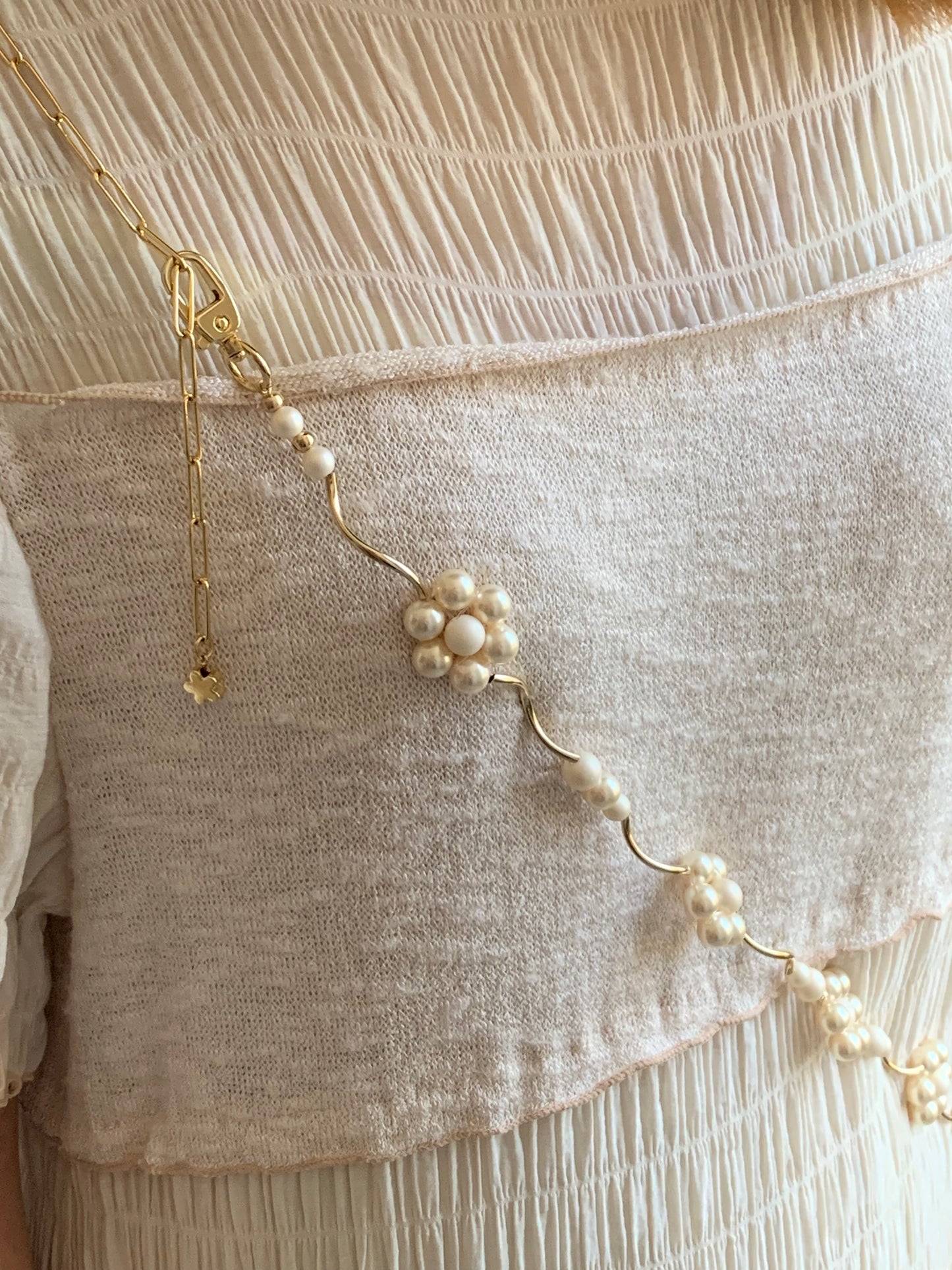 2way Flower Shoulder Strap