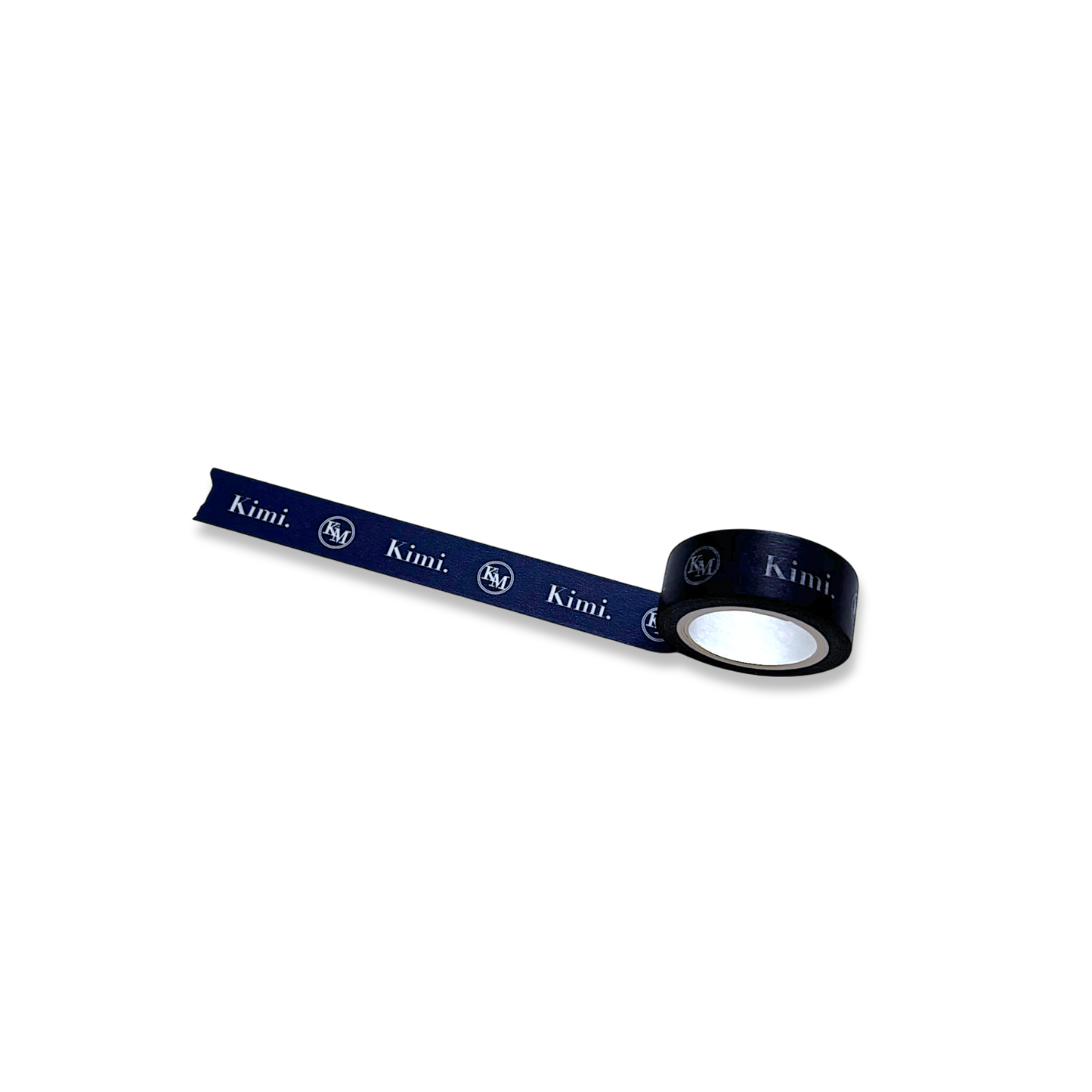 Kimi. logo masking tape-navy