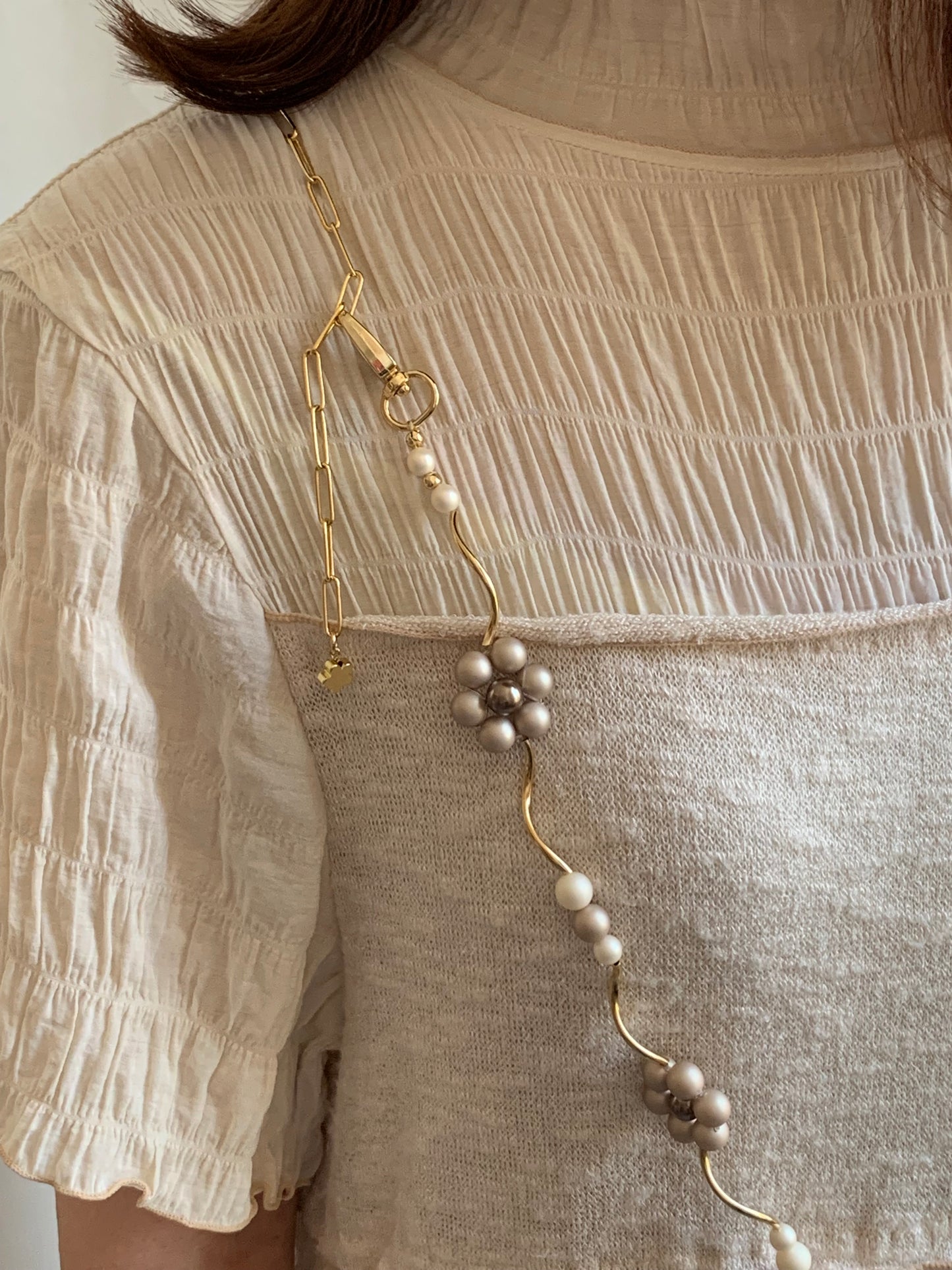 2way Flower Shoulder Strap