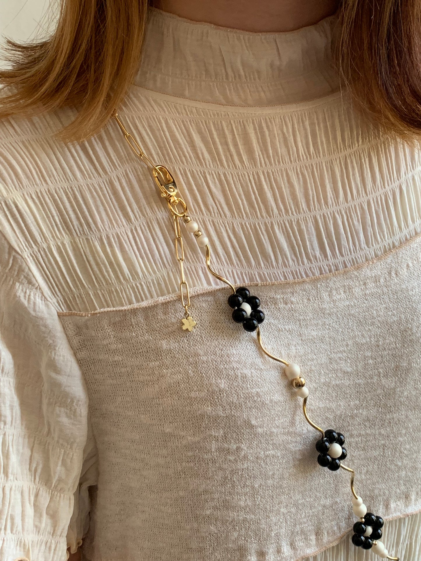 2way Flower Shoulder Strap