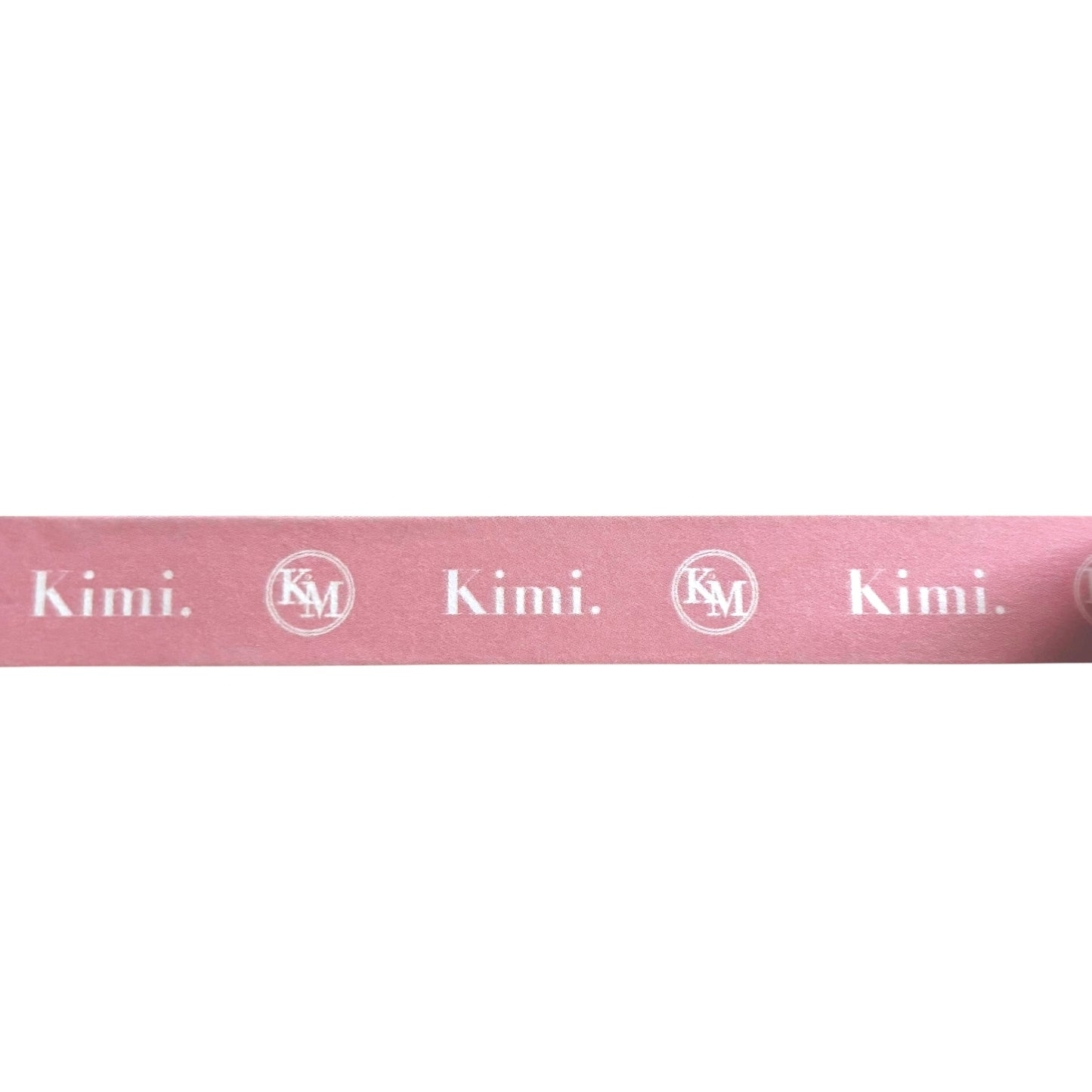 Kimi. logo masking tape-pink