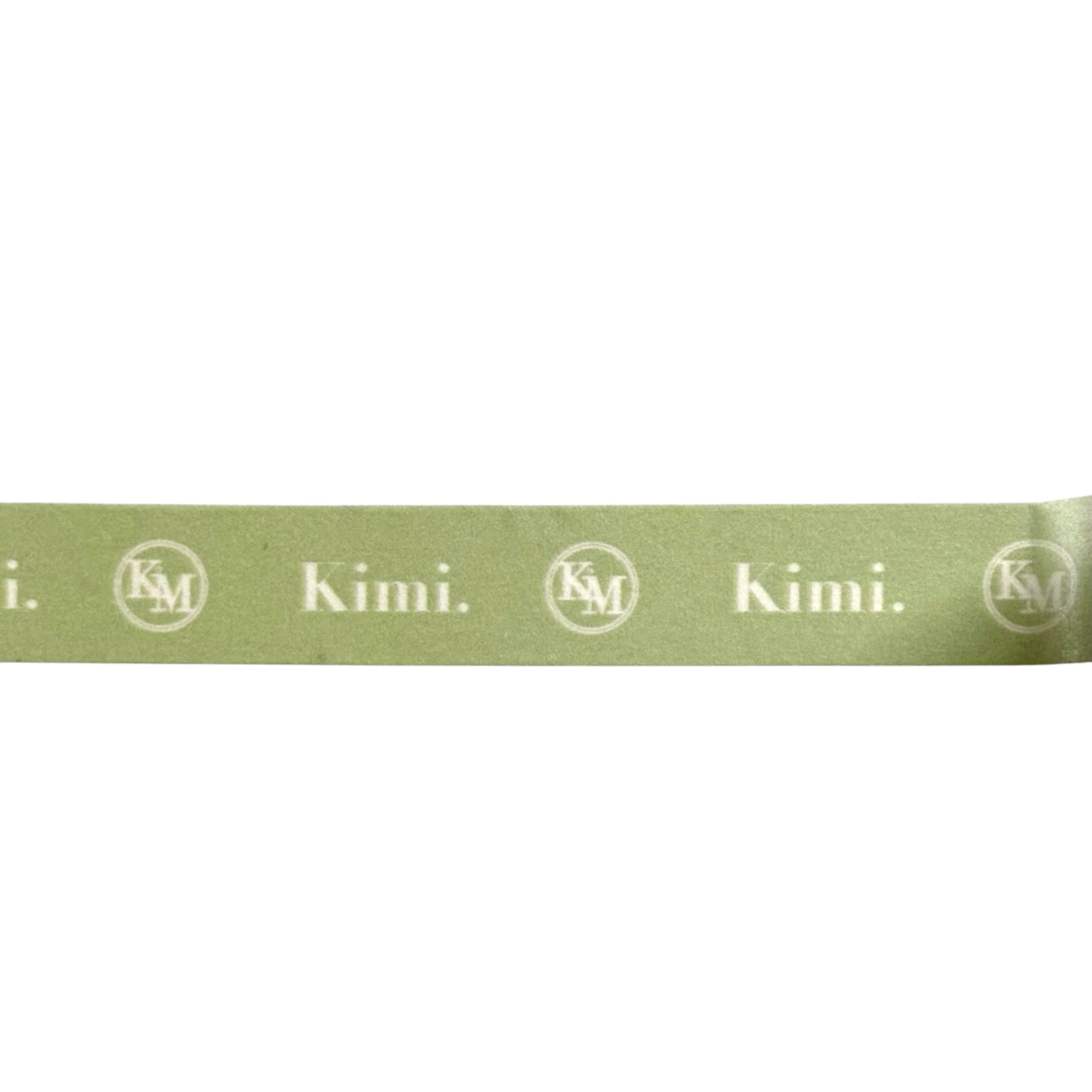 Kimi. logo masking tape-pistachio