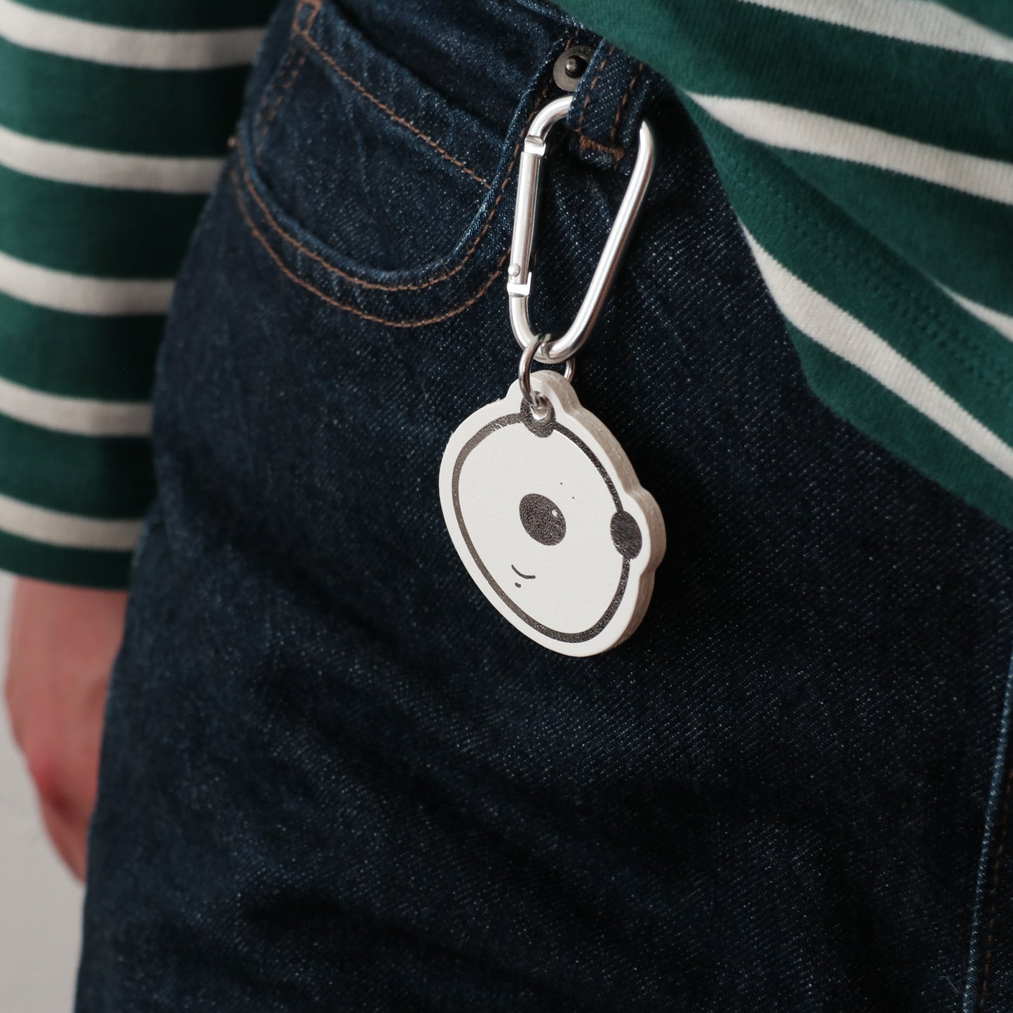 Kimi.kun Leather Key Holder-Red