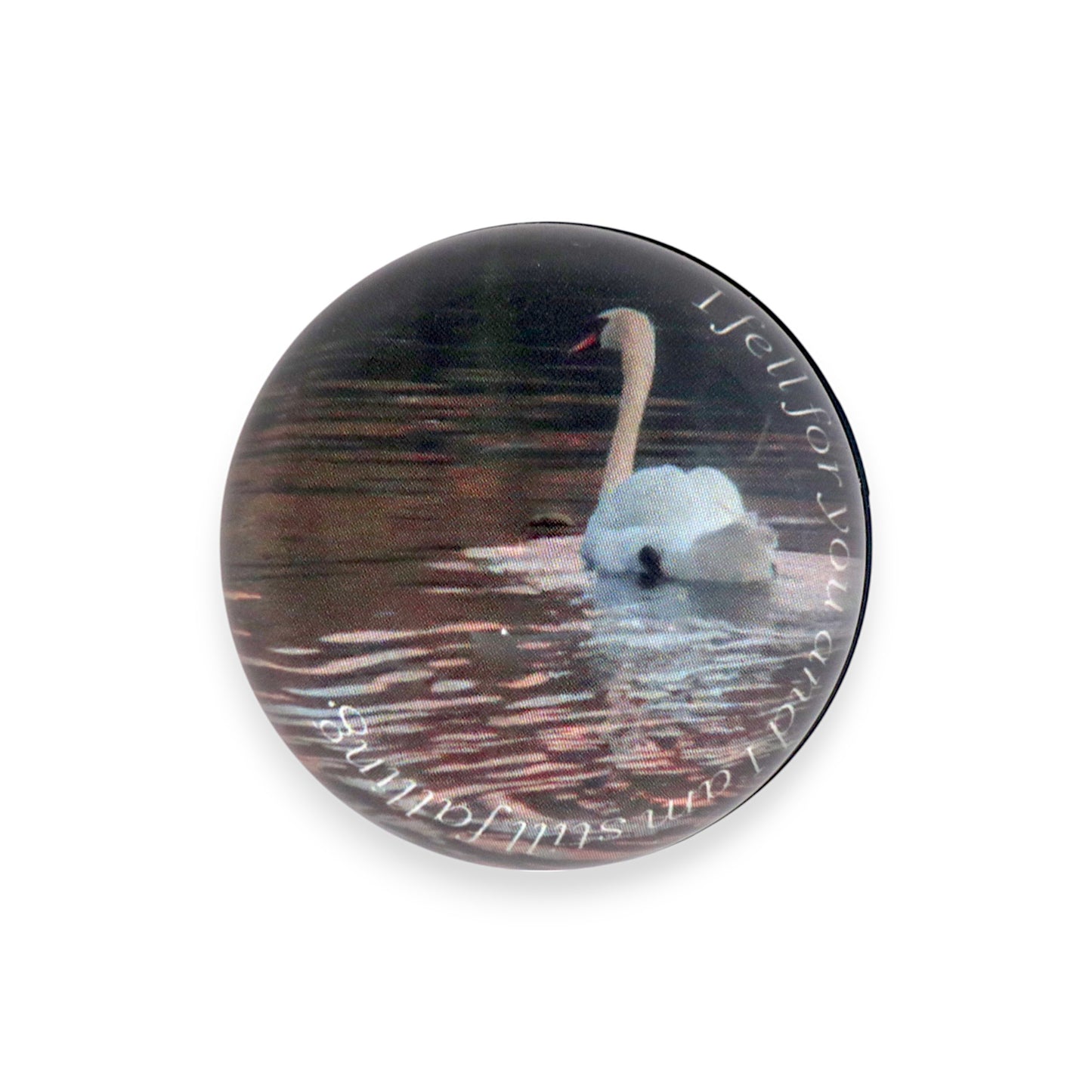 Glass Griptok-Swan Dream