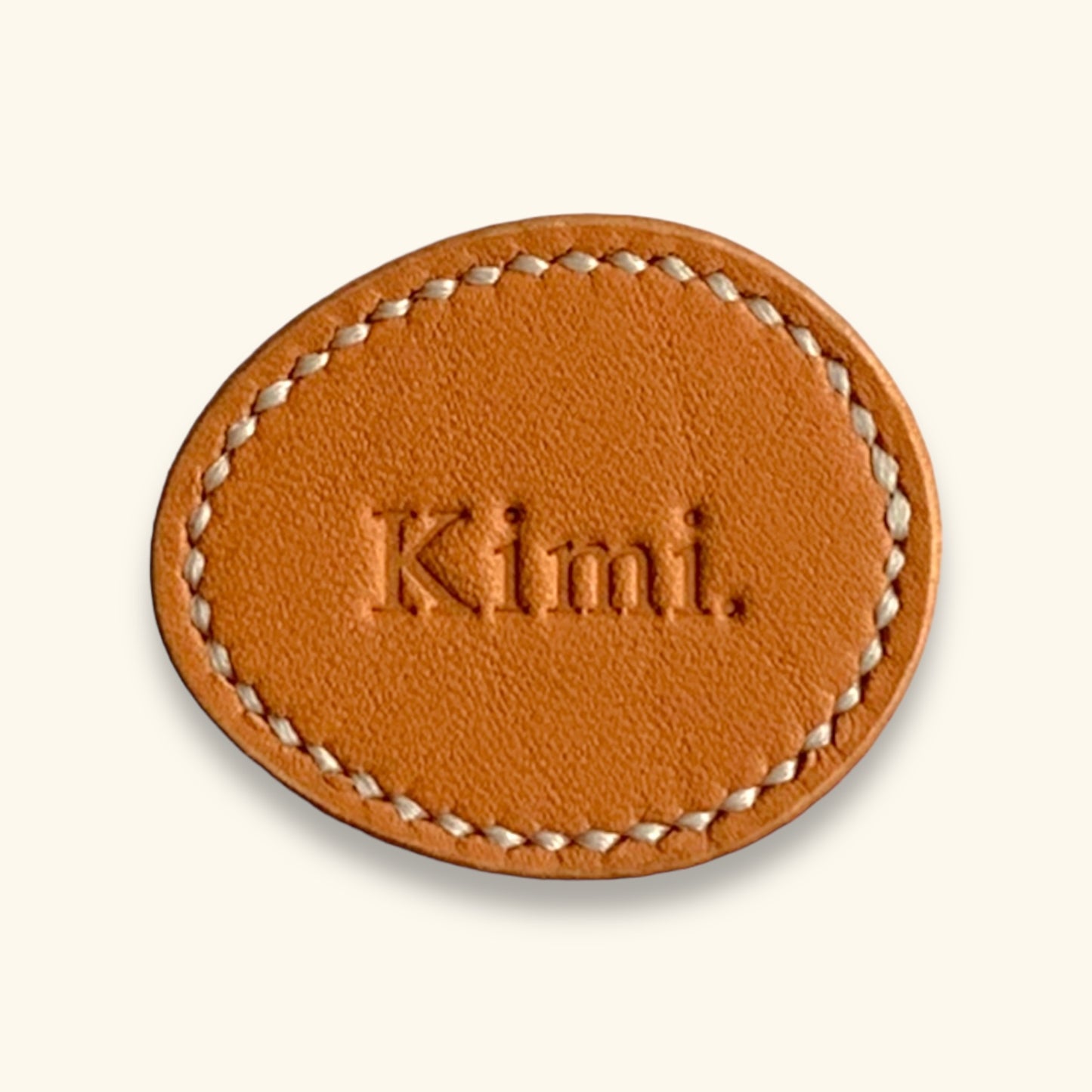 Leather Griptok-egg/camel