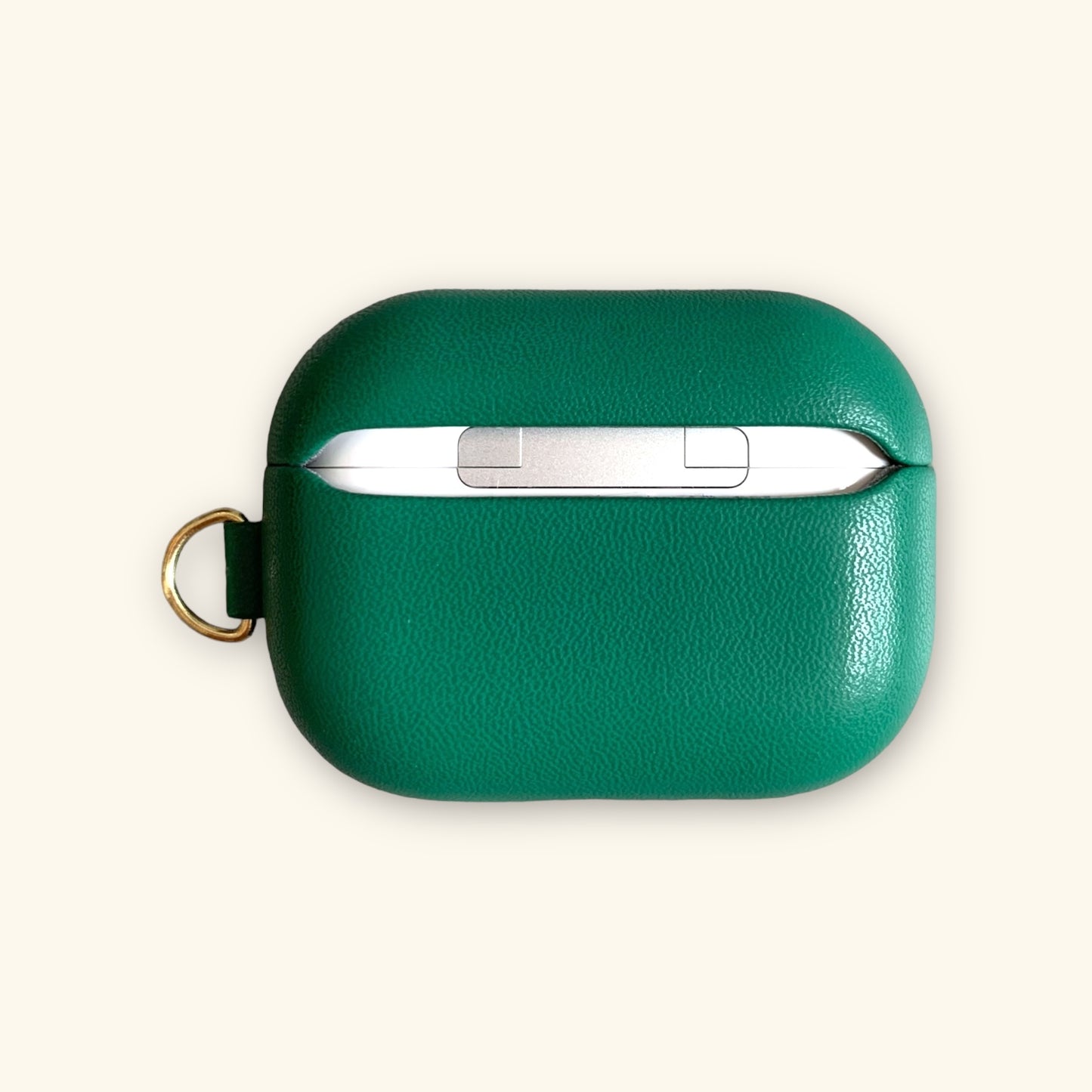 Leather AirPods Case - Green