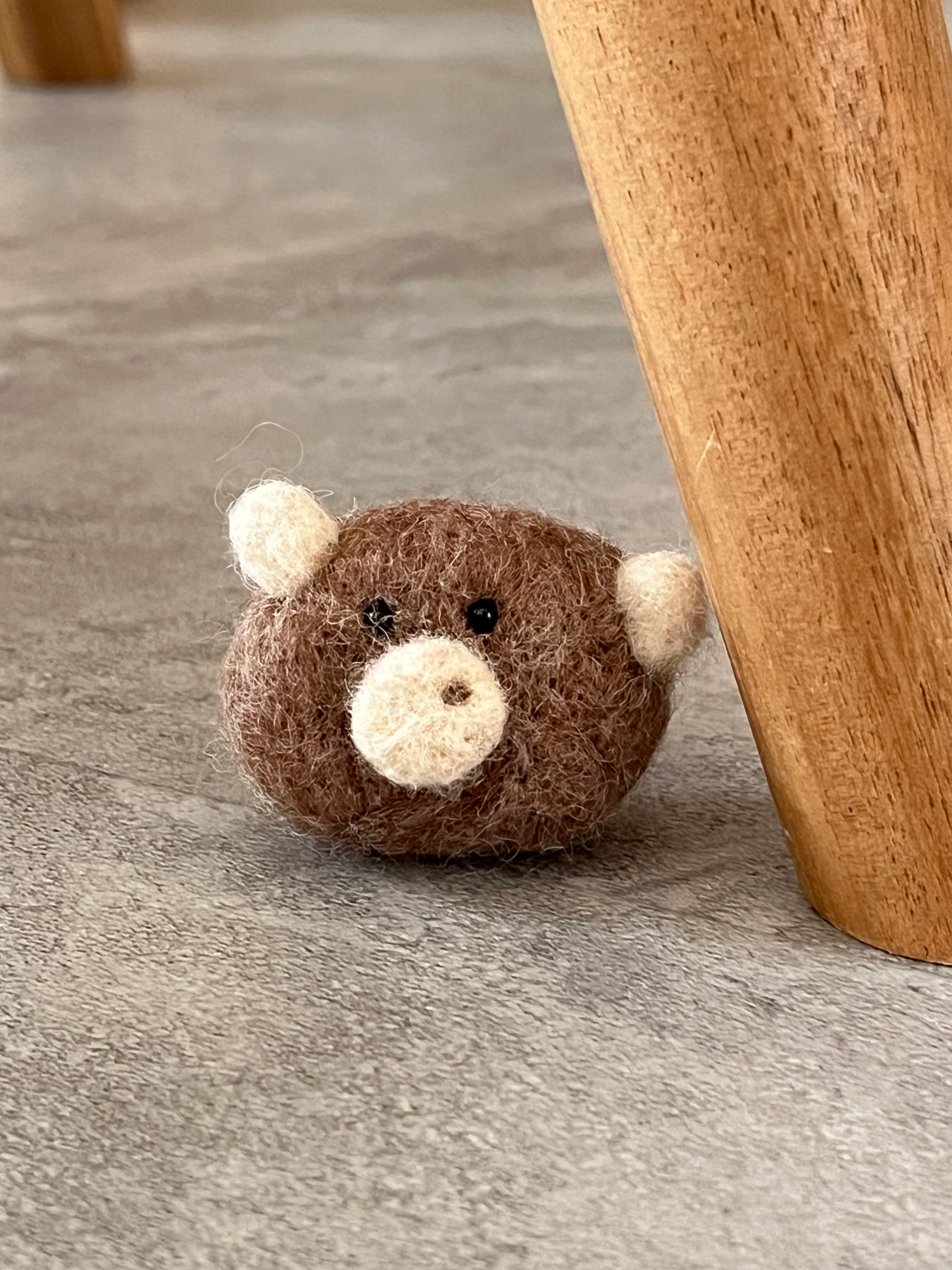 もぐのフェルト人形