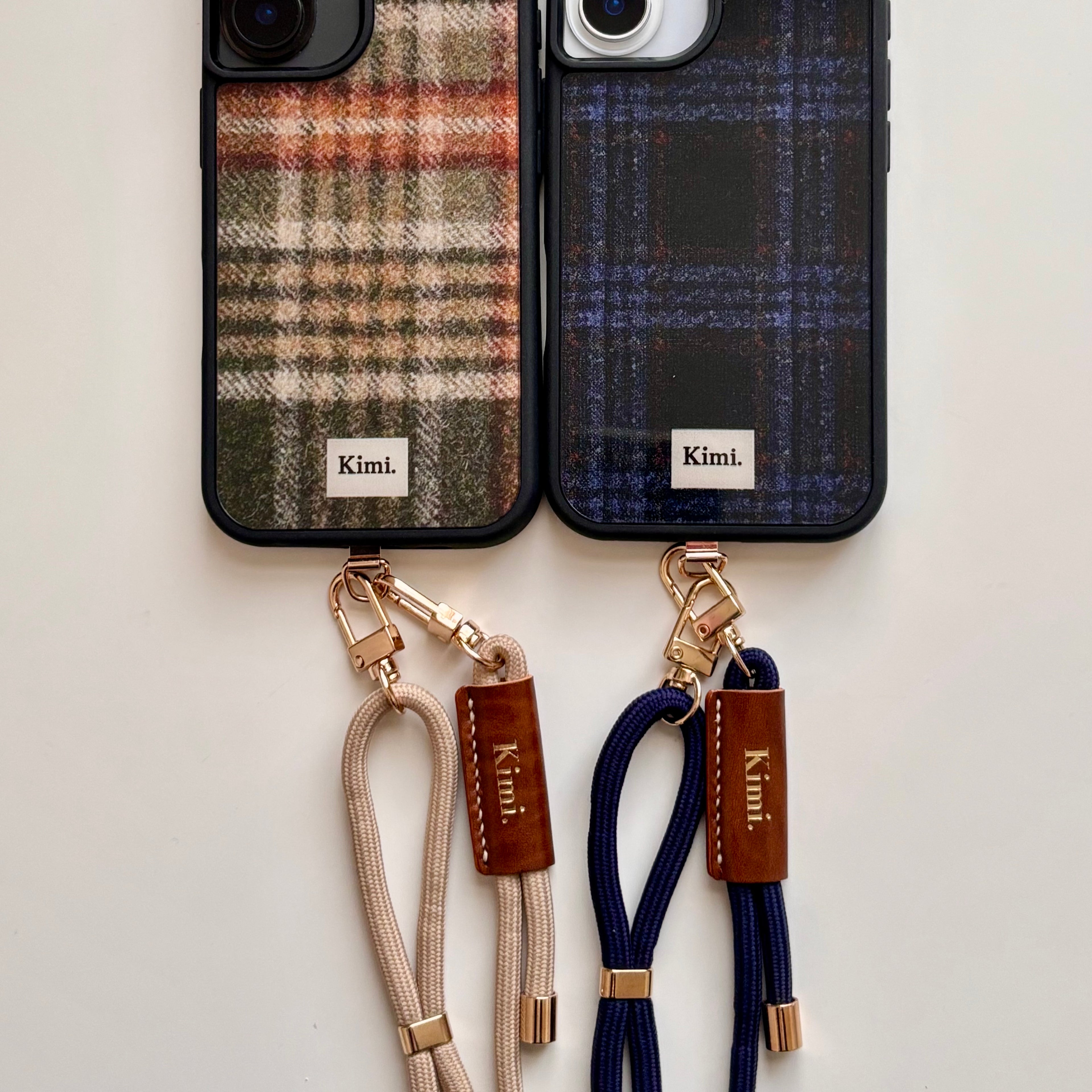 Kimi. Logo Shoulder Strap-Ivory