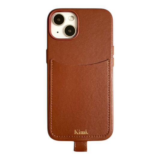 Leather Phone Case-Brown (Case only)