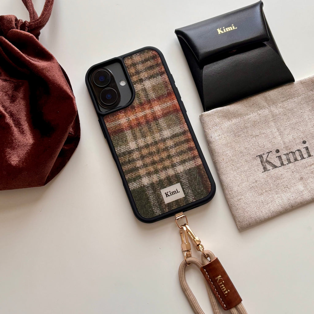 Kimi. Logo Shoulder Strap-Ivory