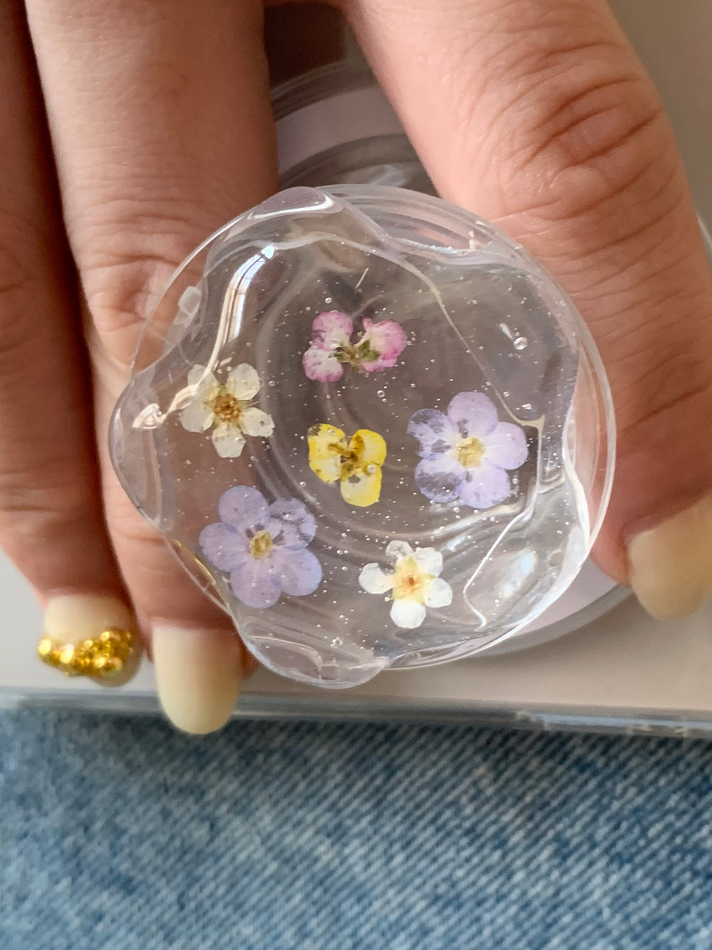 Clear Flower Griptok