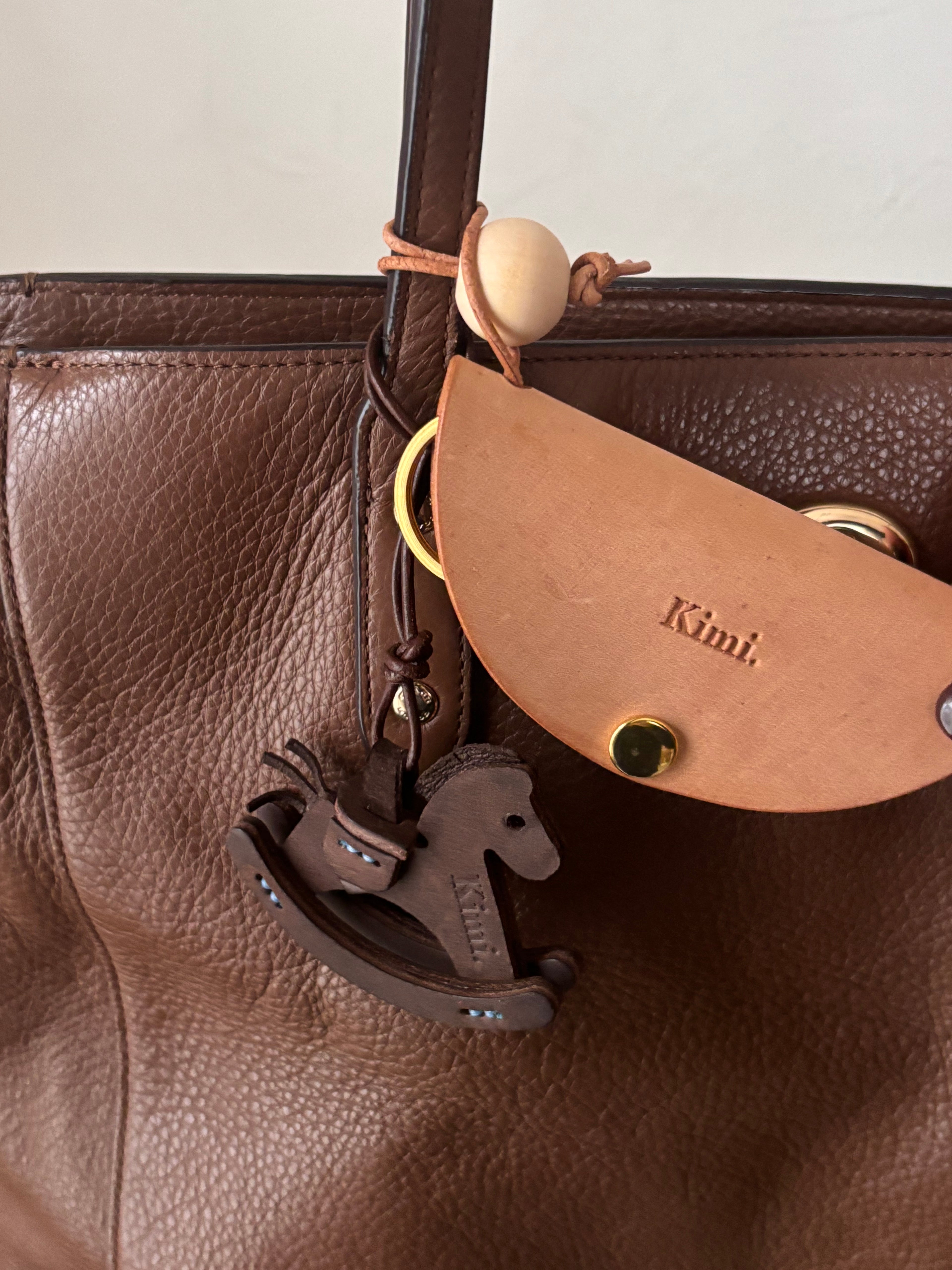 Rocking Horse Charm-Dark Brown