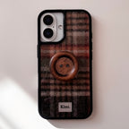 Wooden Button Griptok-natural