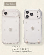 Baby’s Breath Bouquet Case (Clear)｜かすみ草のブーケスマホケース