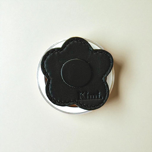 Leather Flower Griptok-Black