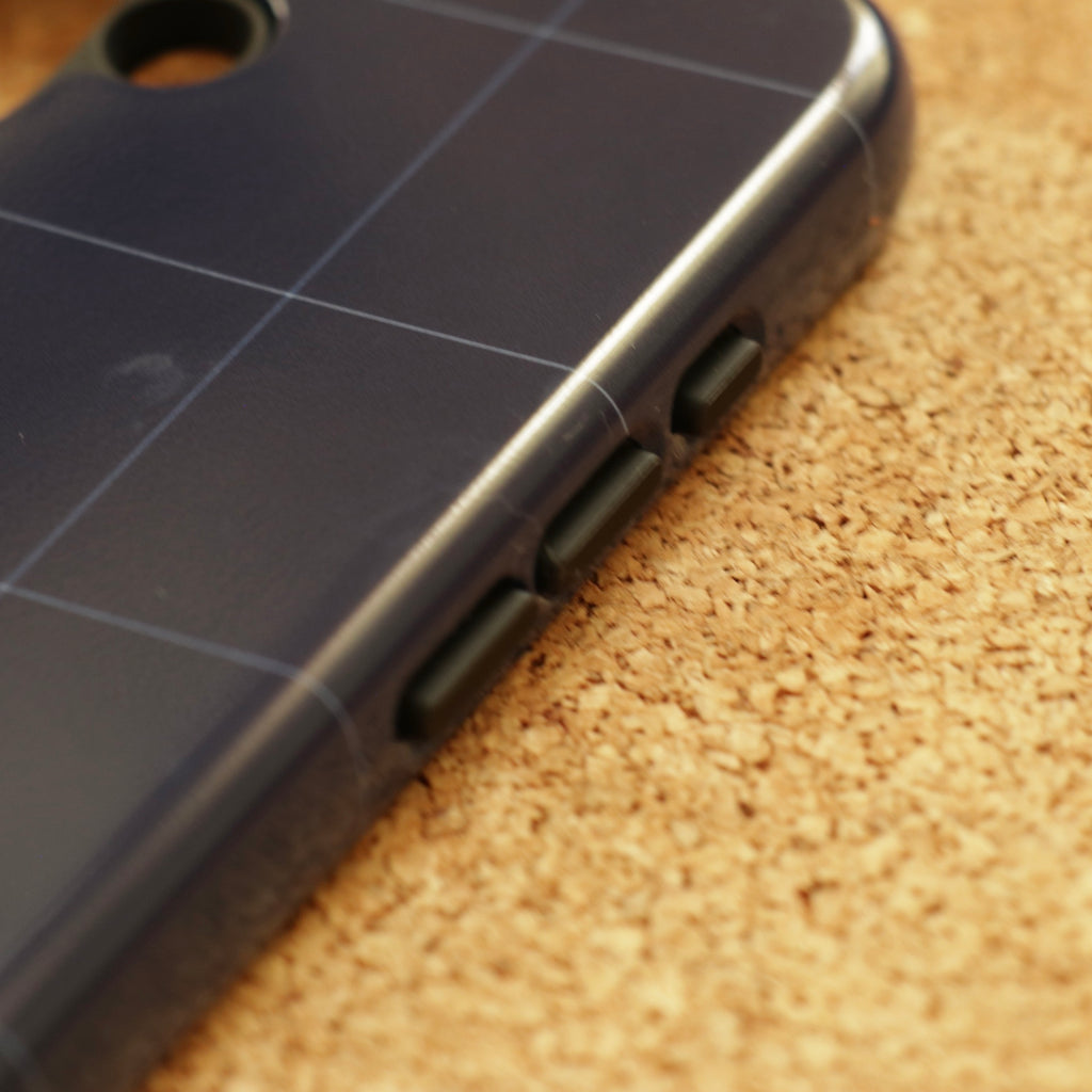 Logo Grid Case-Navy