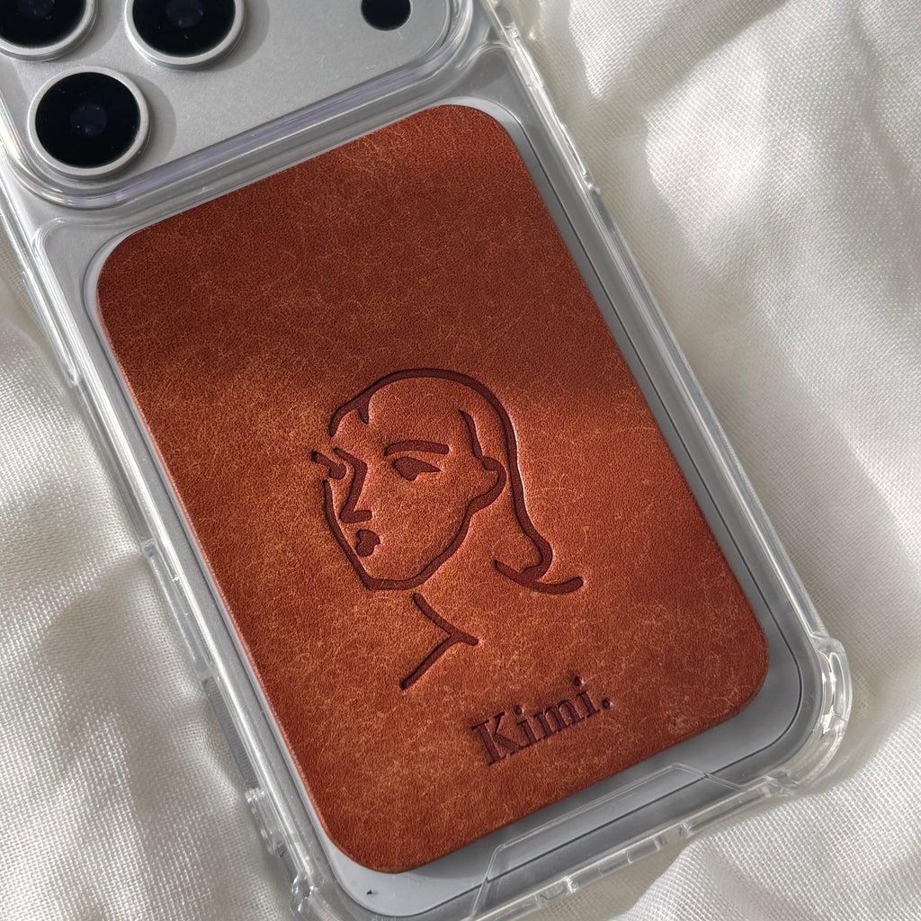 Leather Art Case-Brown