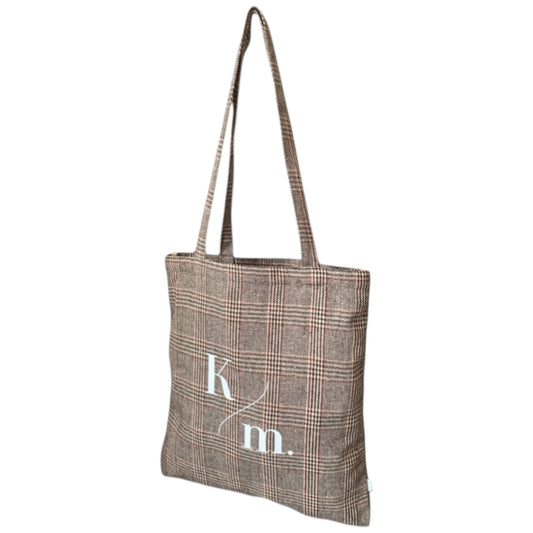 Check Tote bag