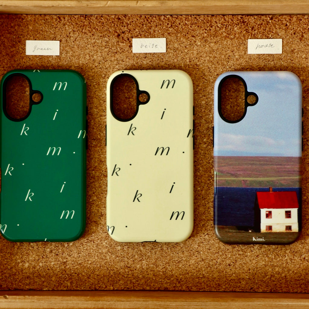 Minimal Letter Case – Green