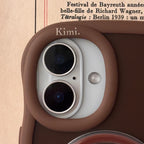 Wave Phone Case | Brown