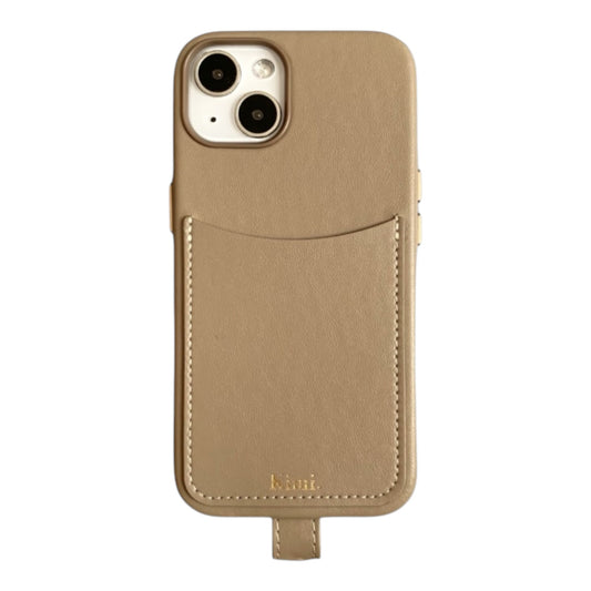 Leather Phone Case-Etoupe (Case only)