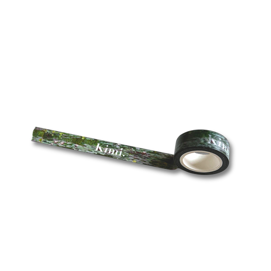 Art masking tape-Water lily pond