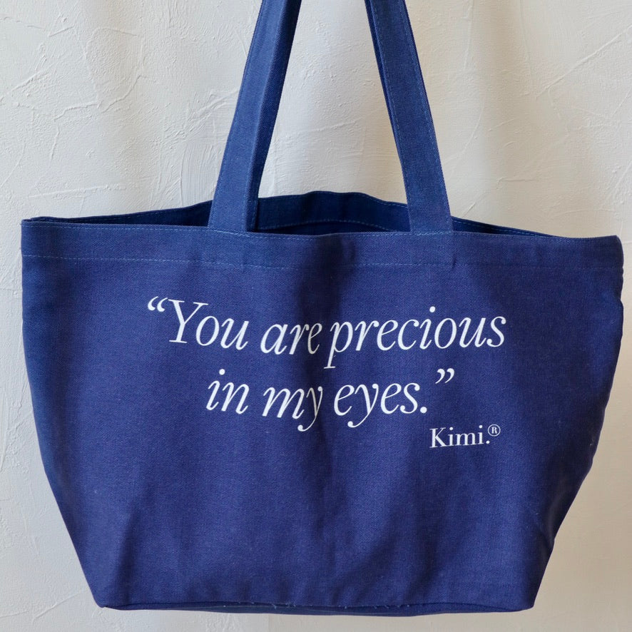The Precious Tote-Navy 
