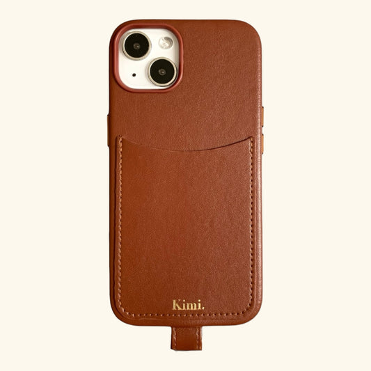 Leather Phone Case-Brown(ケース単品)