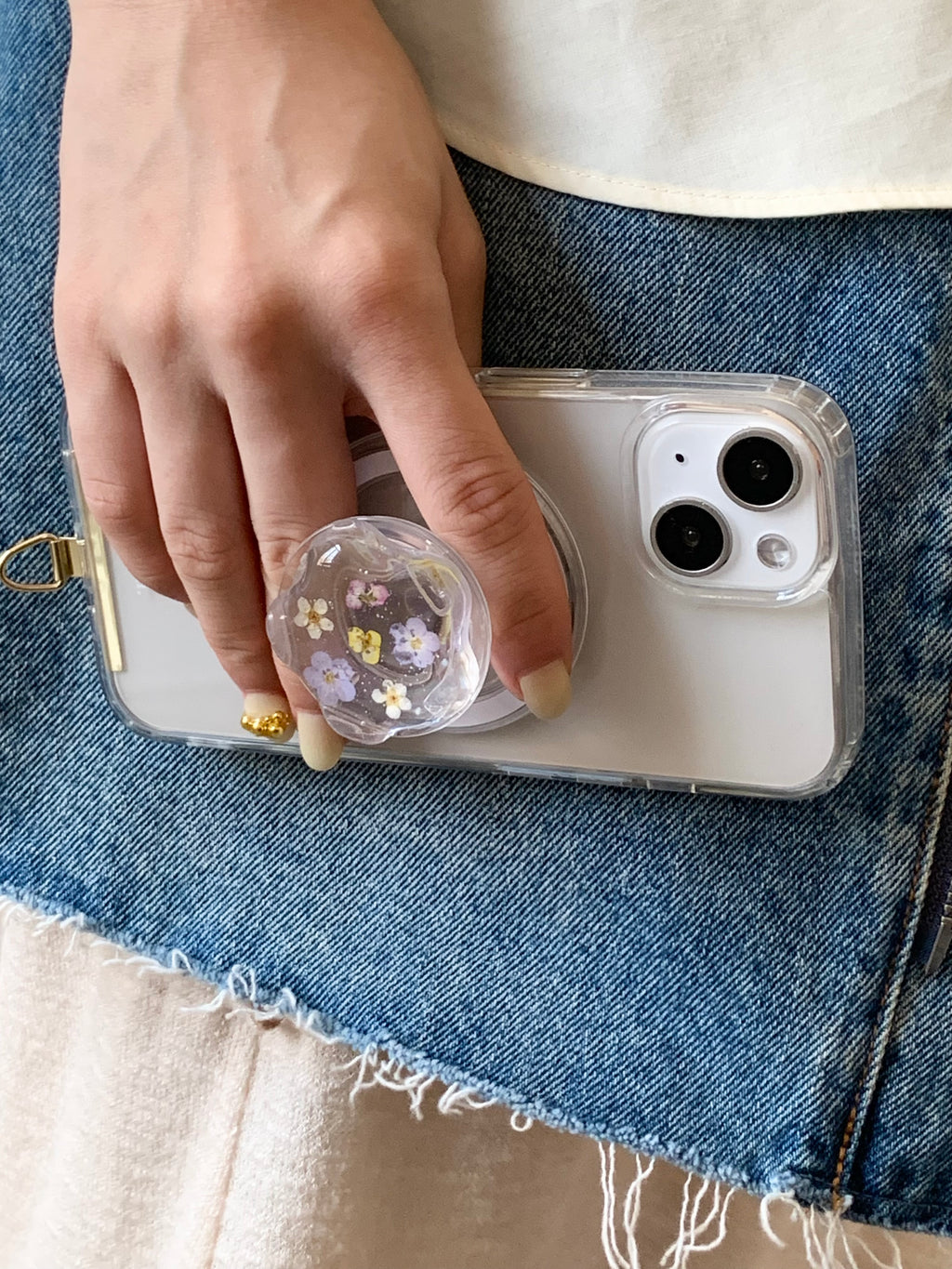 Clear Flower Griptok