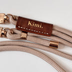 Kimi. Logo Shoulder Strap-Beige