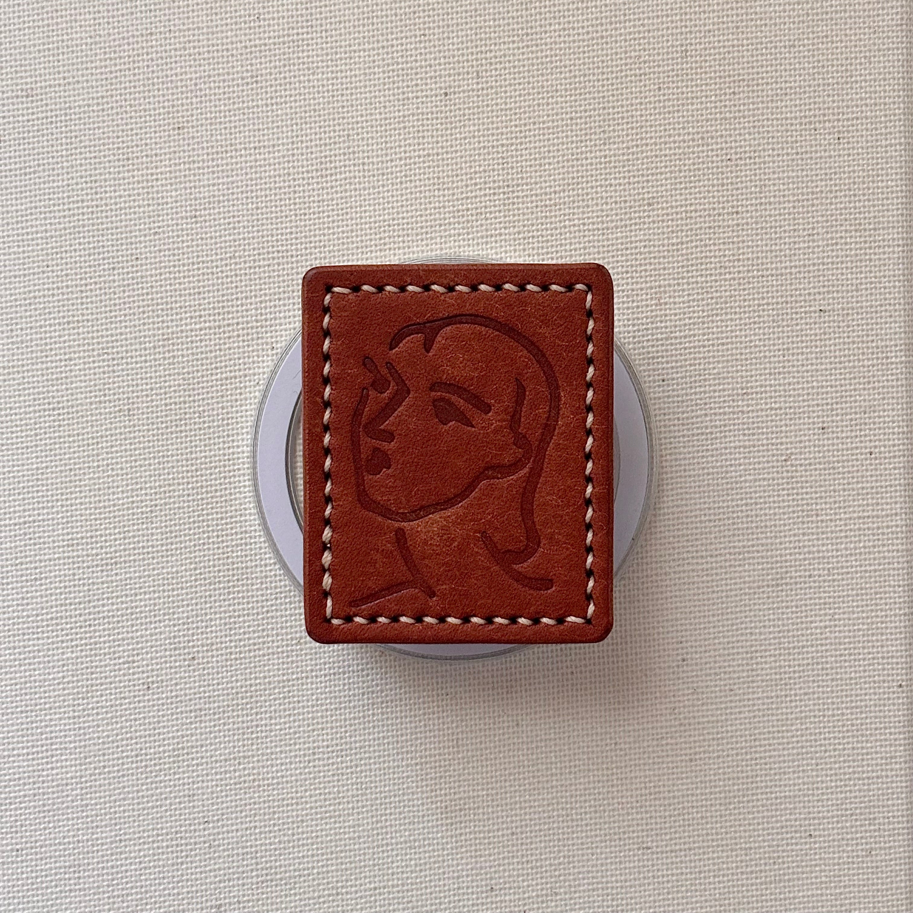 Leather Art Griptok-Brown