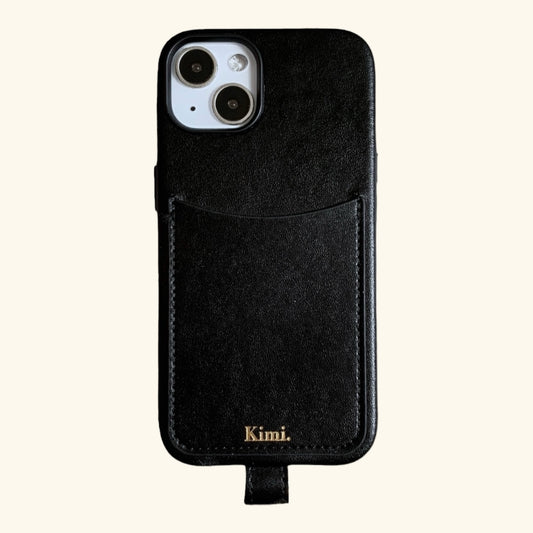 Leather Phone Case-Black(ケース単品)