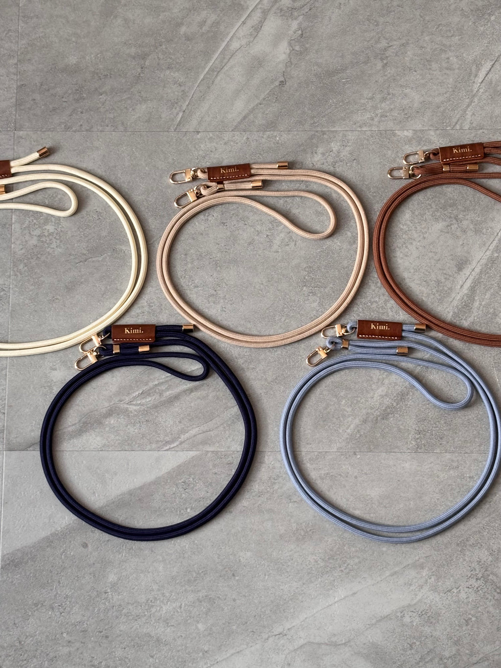 Kimi. Logo Shoulder Strap-Ivory