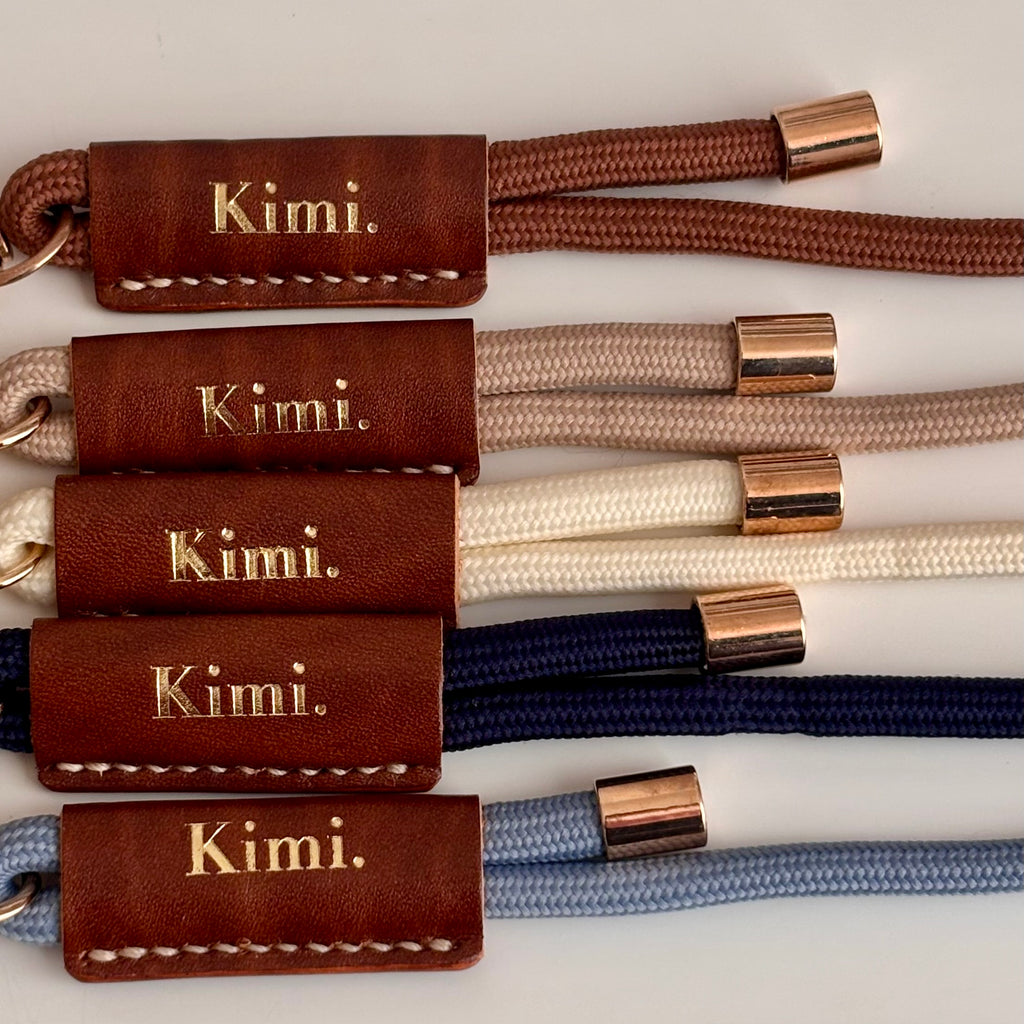 Kimi. Logo Shoulder Strap-Ivory