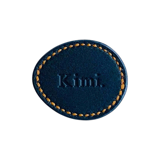 Leather Griptok-egg/navy