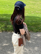 Leather Phone Case-Brown(ケース単品)