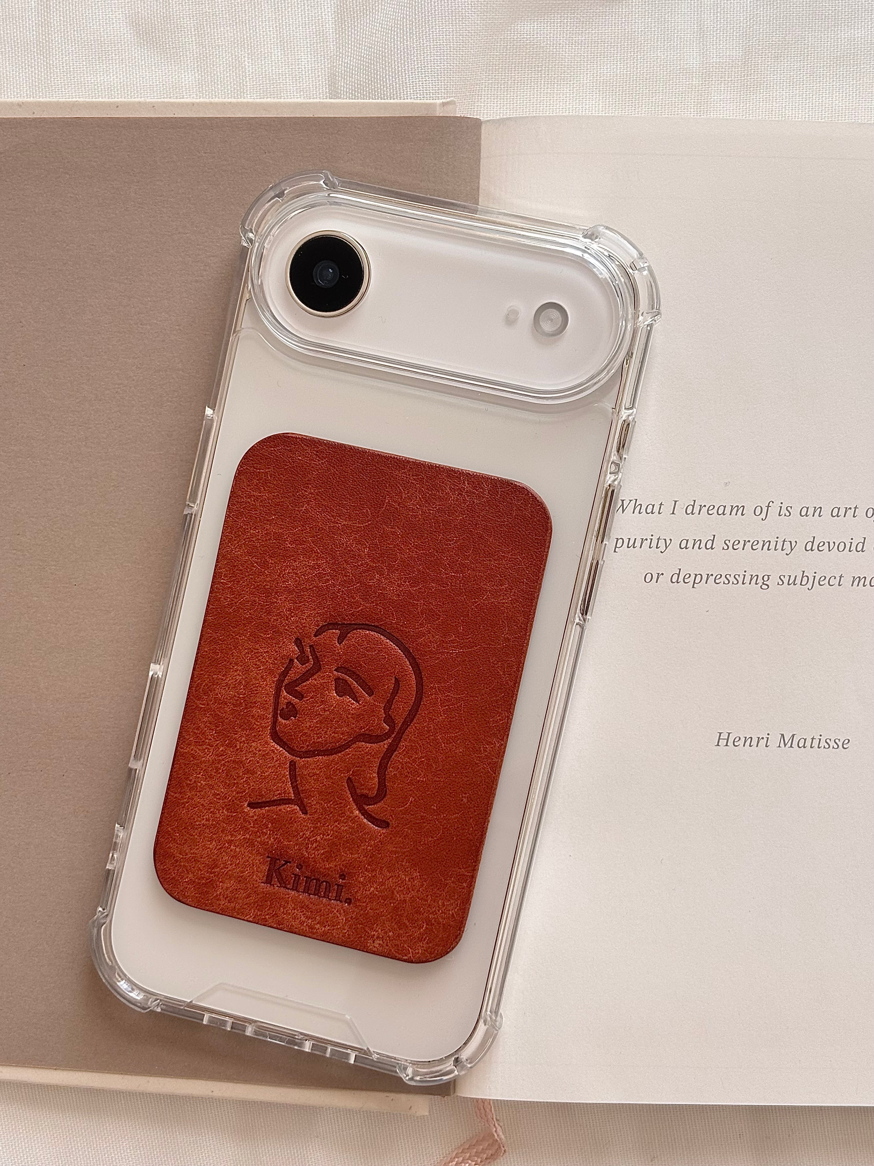 Leather Art Case-Dark Brown