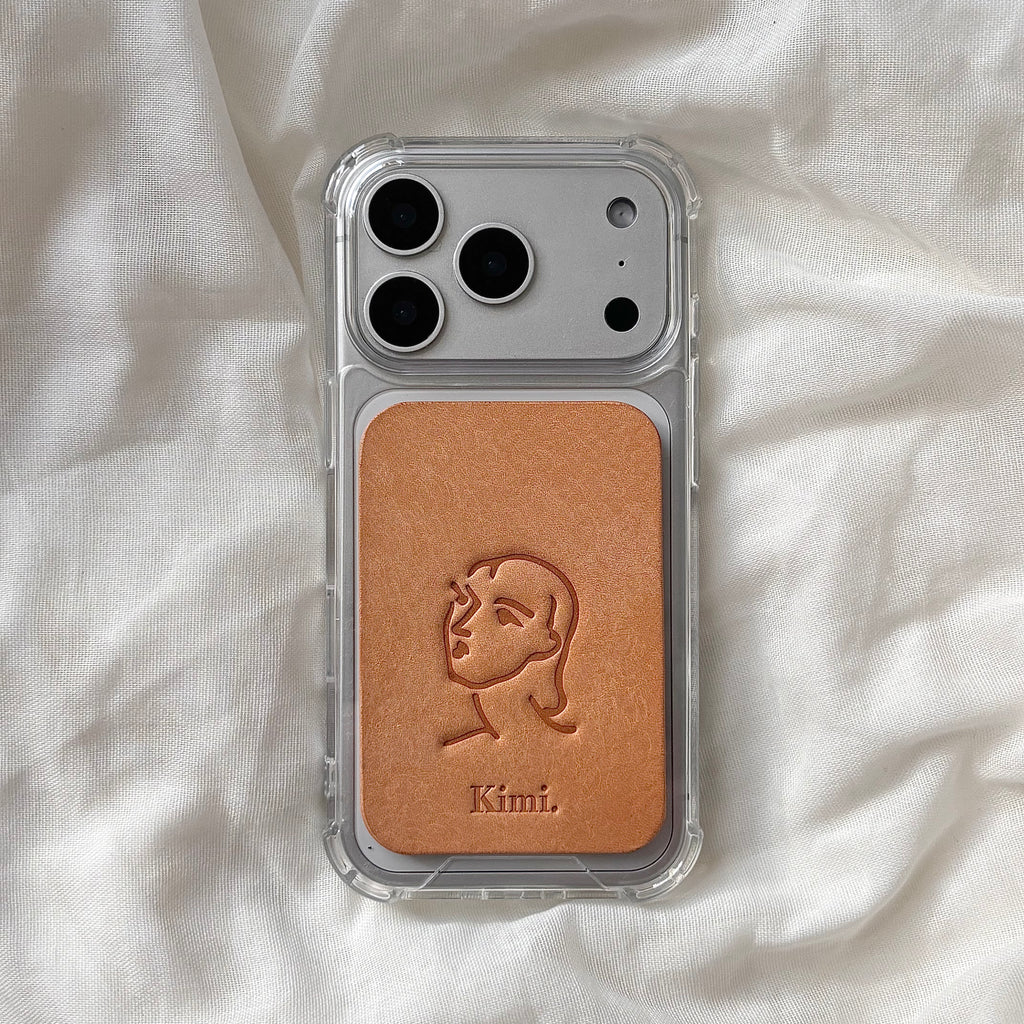 Leather Art Case-Natural