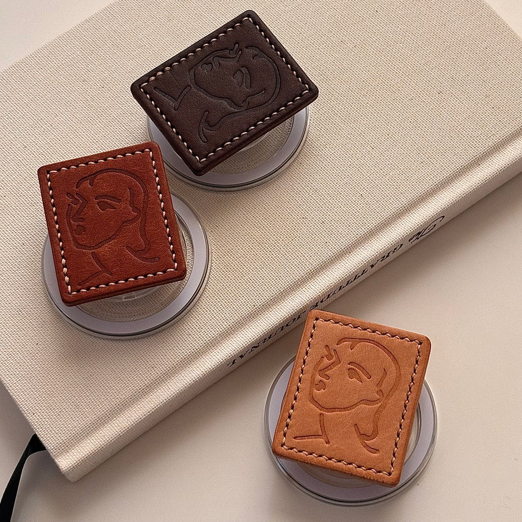 Leather Art Griptok-Brown